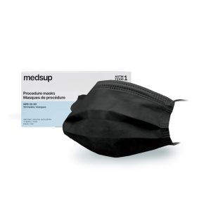MEDICAL PROCEDURE MASK - BLACK